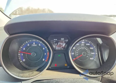 2014 Hyundai Elantra Se из США, поврежденный, VIN 5NPDH4AE5EH495124